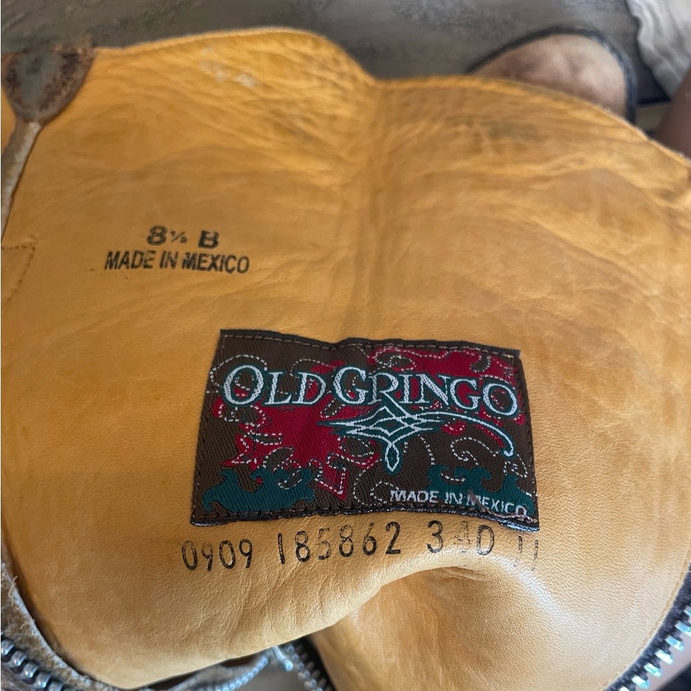 OLD GRINGO*Razz*LEOPARD Print SUEDE Leather ZIP COWGIRL Boots! 8.5 - Picture 13 of 13